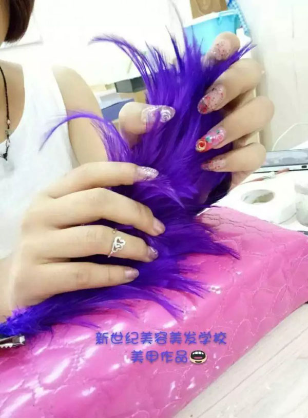 美甲學(xué)員新作品