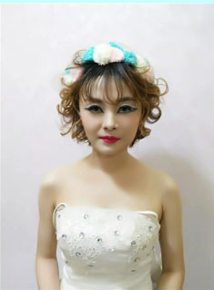 新世紀(jì)化妝學(xué)員新作出爐